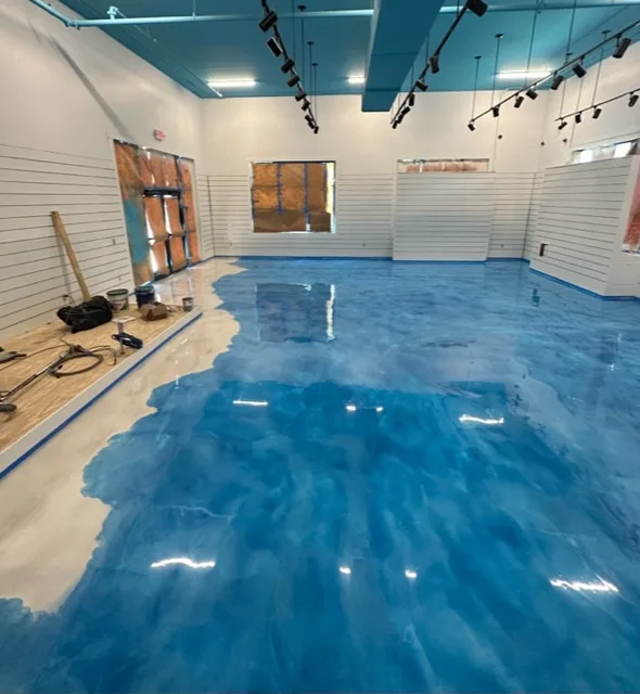 Reflective Epoxy Concrete Flooring Enhancement by Decorative Concrete Designer LLC - Photo 33