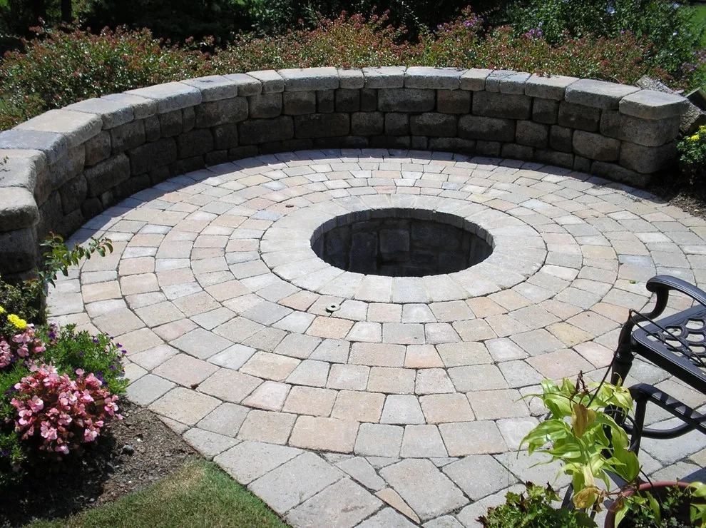 Outdoor Fireplaces by PaverStone Construction And Greenmark Landscaping - Photo 9