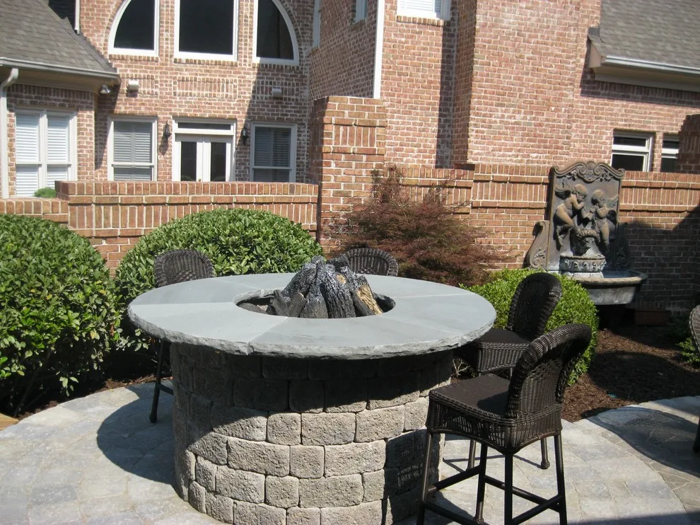 Outdoor Fireplaces by PaverStone Construction And Greenmark Landscaping - Photo 2
