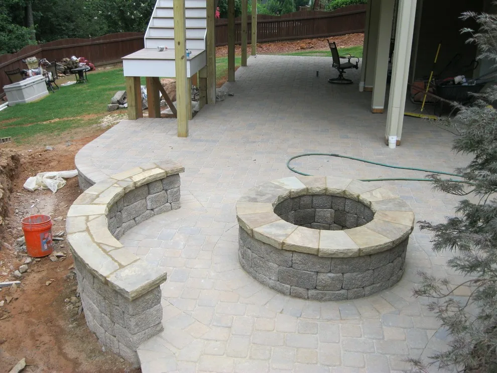 Outdoor Fireplaces by PaverStone Construction And Greenmark Landscaping - Photo 7
