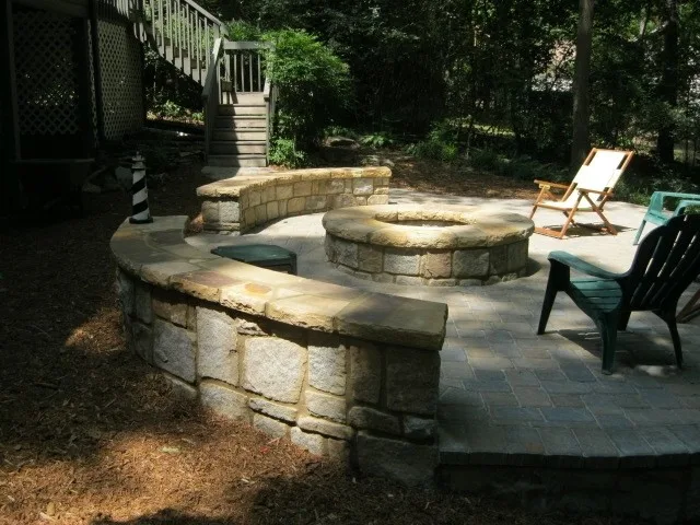 Outdoor Fireplaces by PaverStone Construction And Greenmark Landscaping - Photo 4