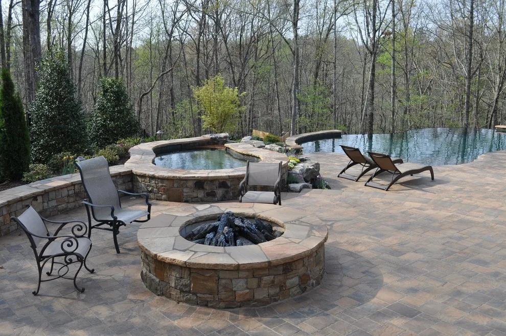 Outdoor Fireplaces by PaverStone Construction And Greenmark Landscaping - Photo 3