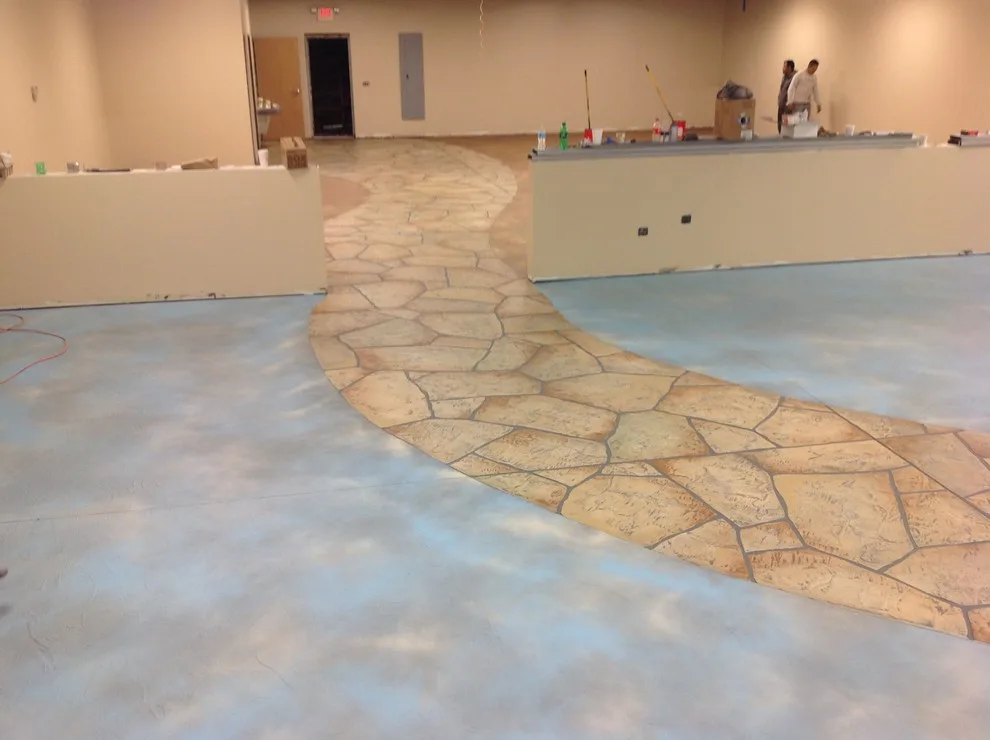Patio and Entertaining Space Concrete Overlay by Unique Concrete Design LLP - Photo 11