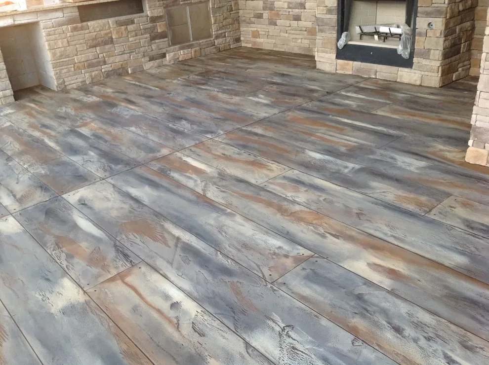 Patio and Entertaining Space Concrete Overlay by Unique Concrete Design LLP - Photo 13