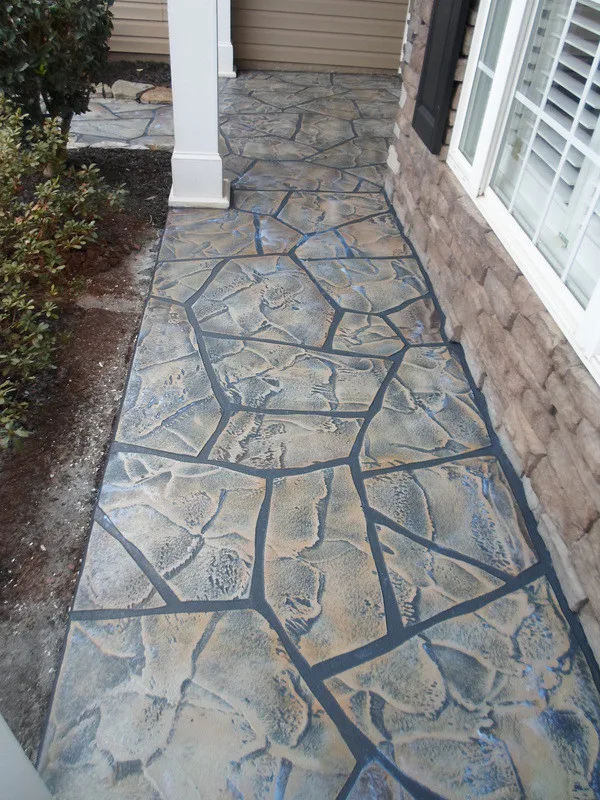 Patio and Entertaining Space Concrete Overlay by Unique Concrete Design LLP - Photo 12