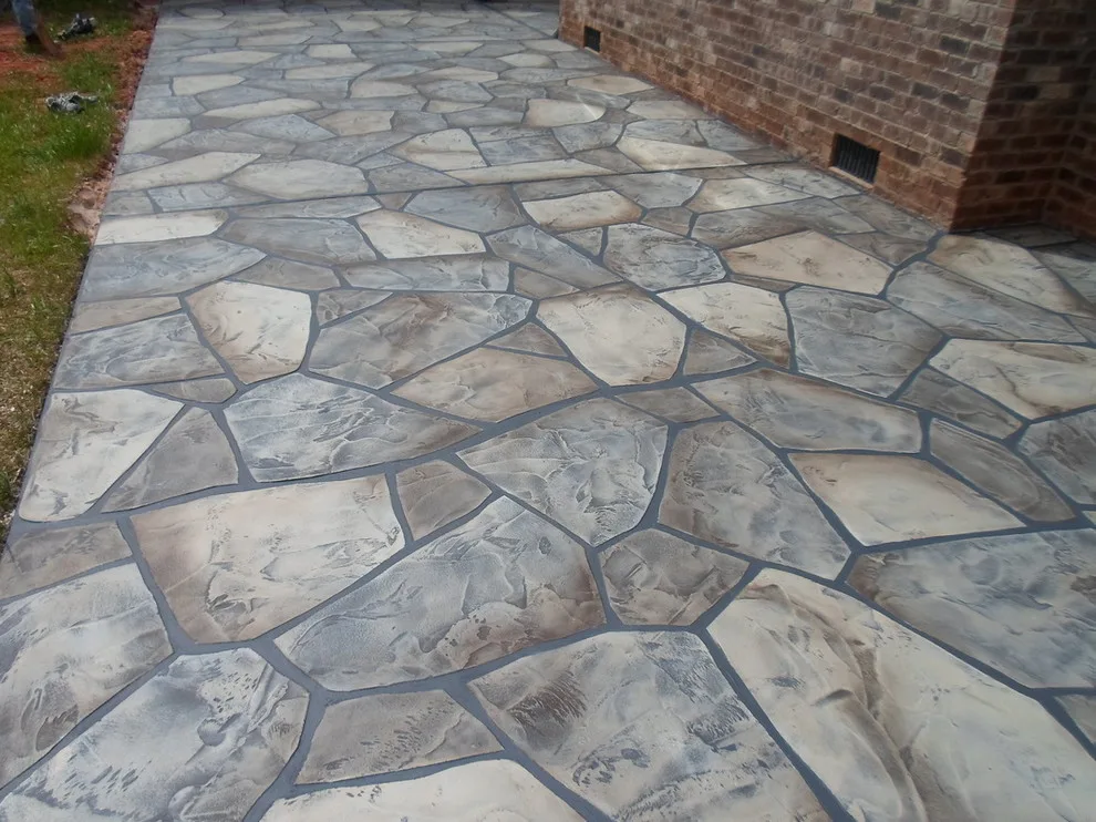 Patio and Entertaining Space Concrete Overlay by Unique Concrete Design LLP - Photo 5