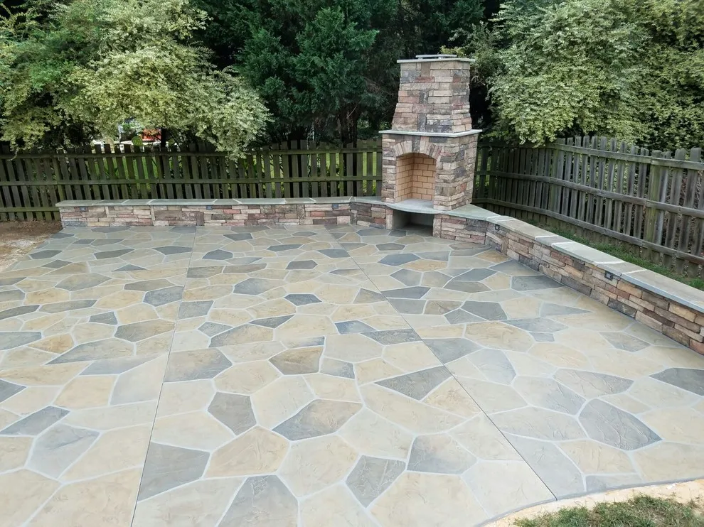 Patio and Entertaining Space Concrete Overlay by Unique Concrete Design LLP - Photo 10