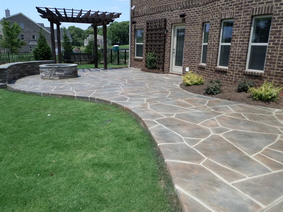 Patio and Entertaining Space Concrete Overlay by Unique Concrete Design LLP - Photo 18