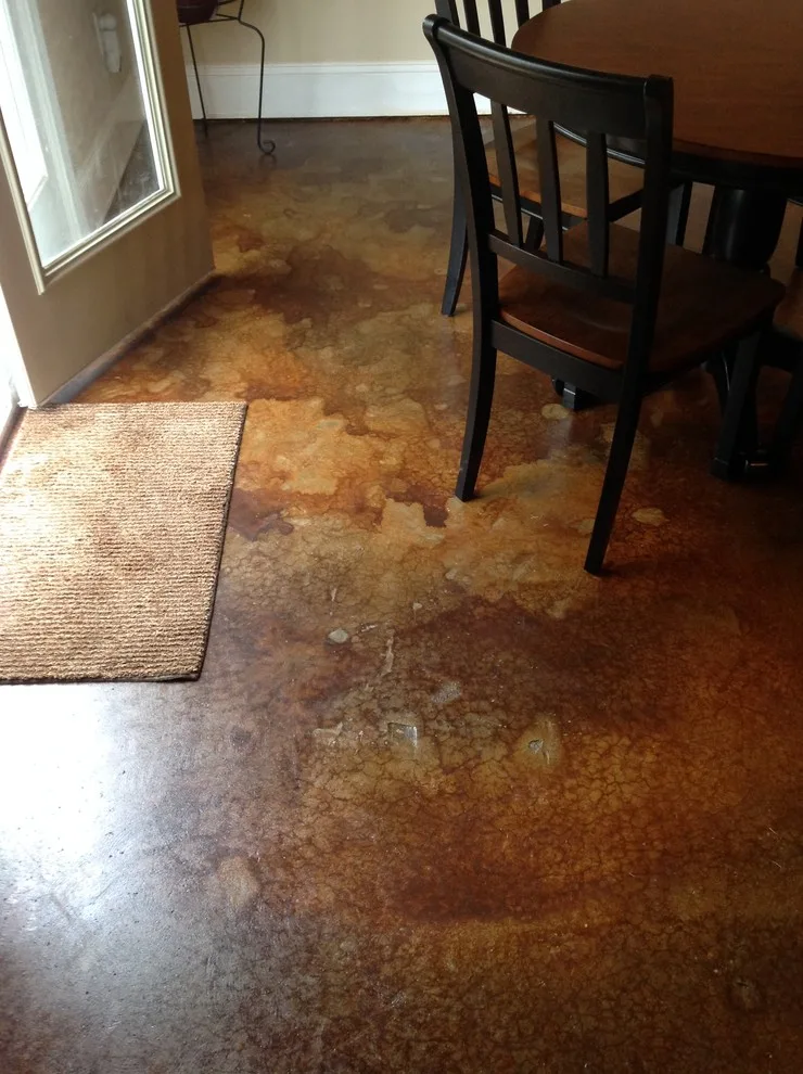 Colored Interior Concrete Flooring by Unique Concrete Design LLP - Photo 4
