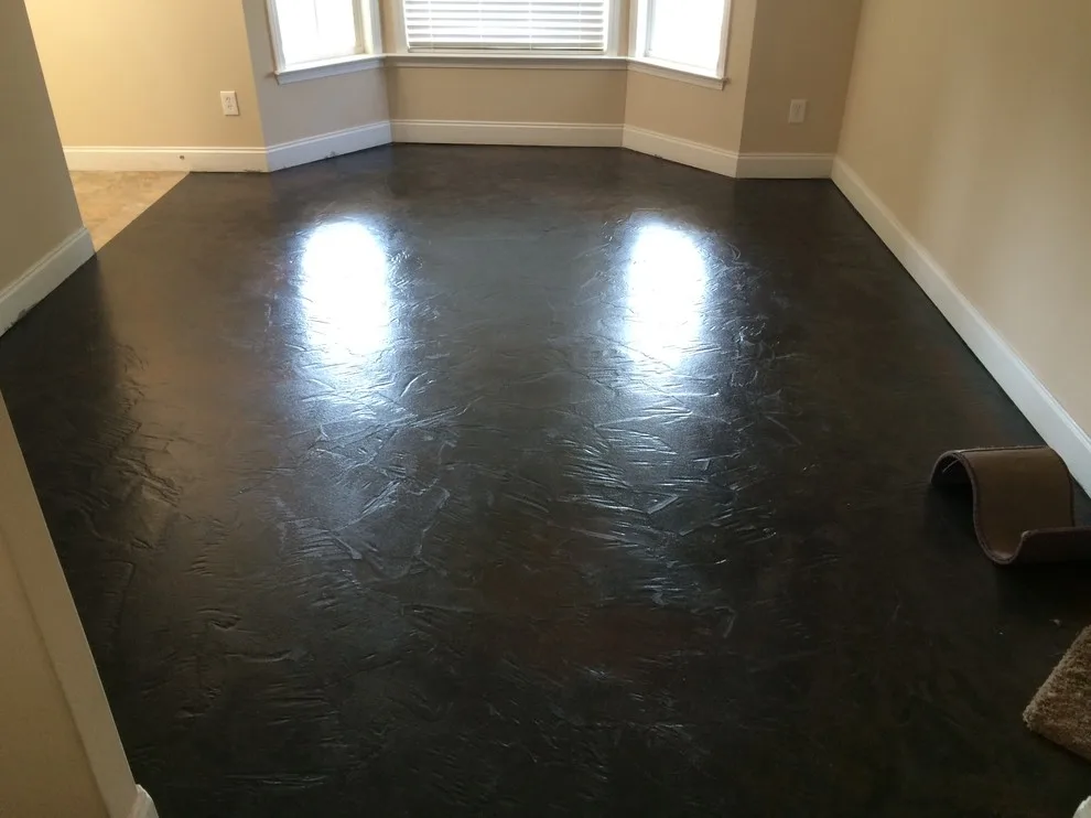 Colored Interior Concrete Flooring by Unique Concrete Design LLP - Photo 12