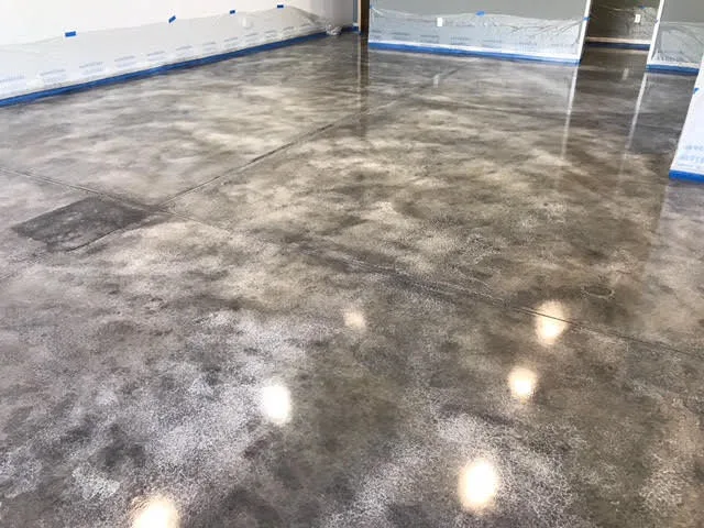 Colored Interior Concrete Flooring by Unique Concrete Design LLP - Photo 5