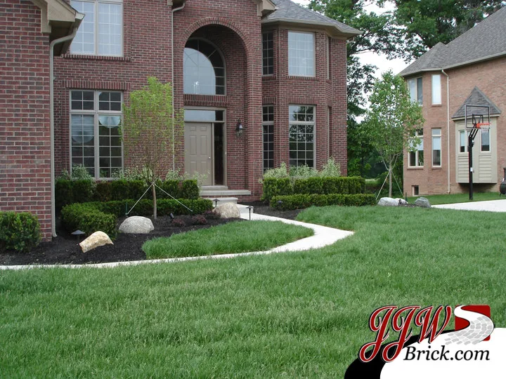 Front Garden Landscape Design Images by JJW Brick.com - Photo 30
