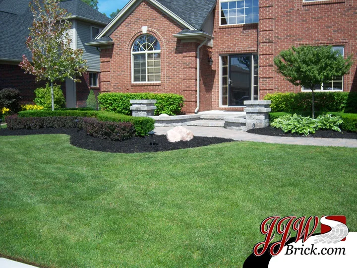 Front Garden Landscape Design Images by JJW Brick.com - Photo 25