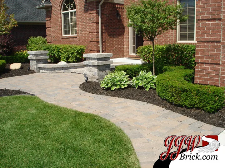 Front Garden Landscape Design Images by JJW Brick.com - Photo 9