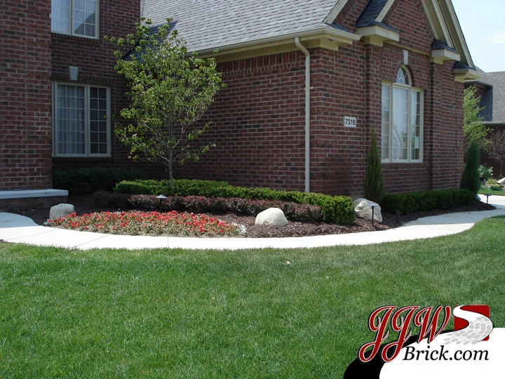 Front Garden Landscape Design Images by JJW Brick.com - Photo 16