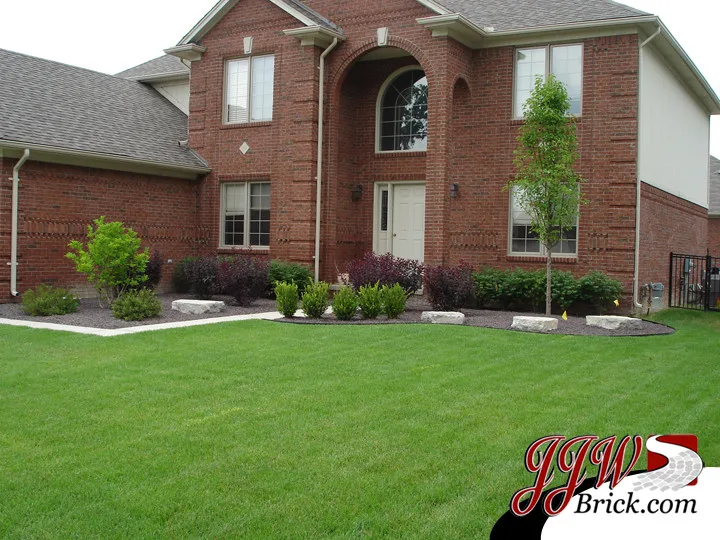 Front Garden Landscape Design Images by JJW Brick.com - Photo 32