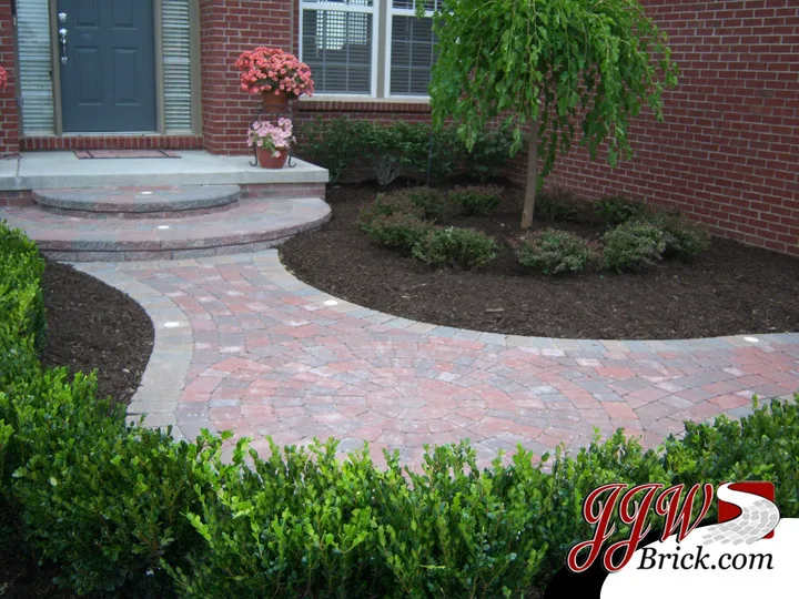 Front Garden Landscape Design Images by JJW Brick.com - Photo 18