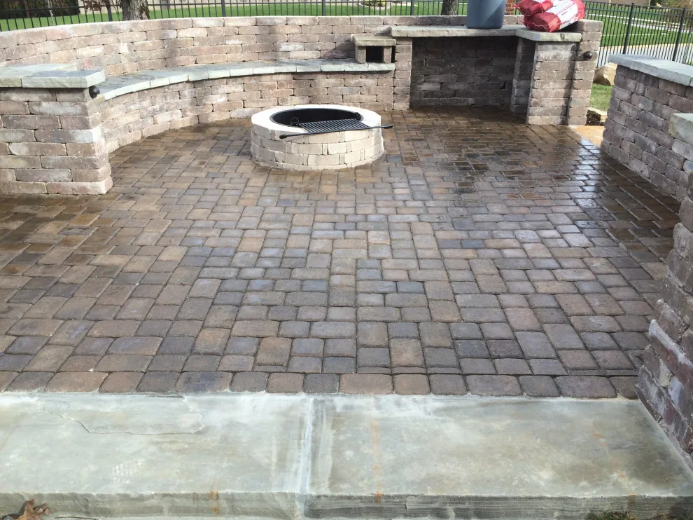 Outdoor Pathway and Wall by Leo Paver LLC - Photo 9