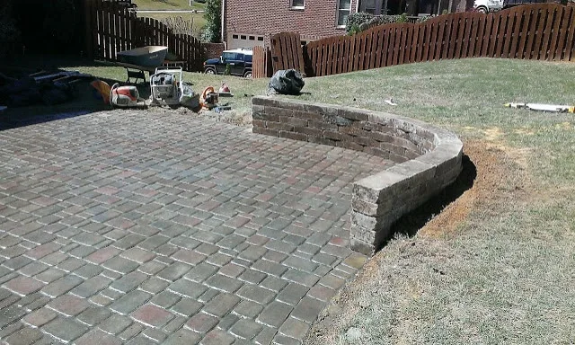 Outdoor Pathway and Wall by Leo Paver LLC - Photo 7