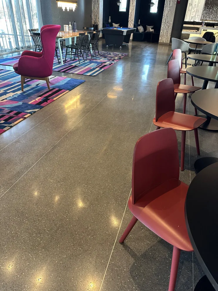 Aloft Hotel Concrete Terrazzo by Vera Decorative Concrete - Photo 4