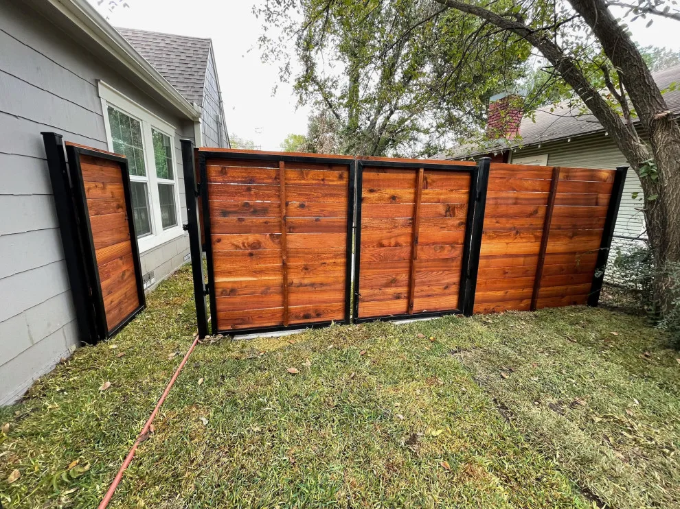 Fence construction by New Horizon Design & Build - Photo 2