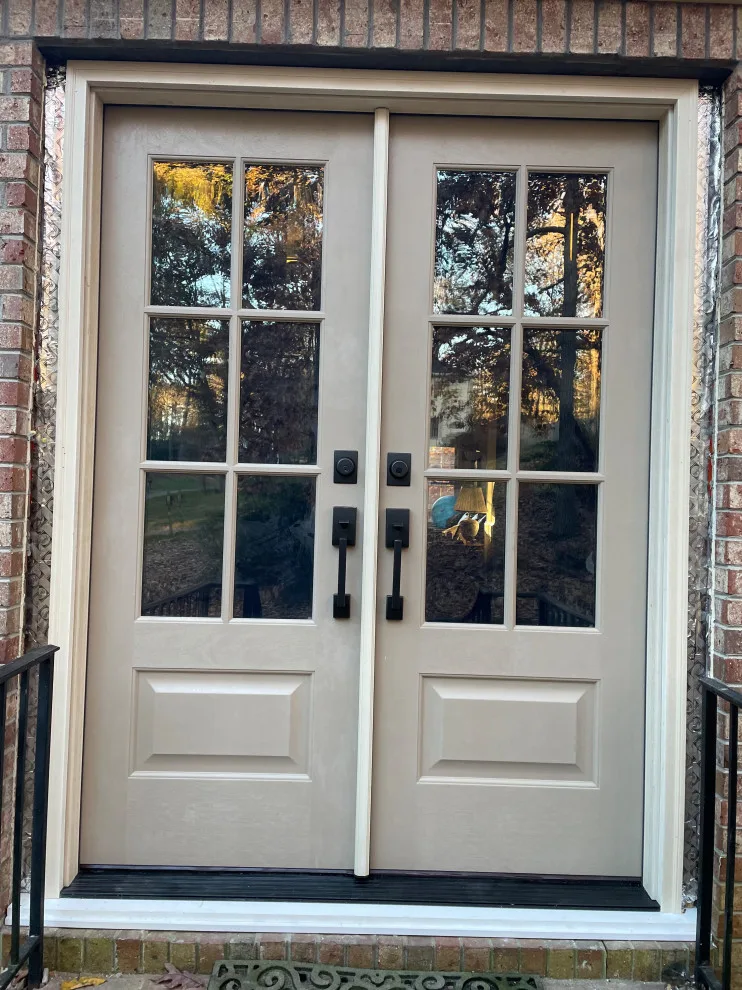 Brick door restoration by Gonzalez Construction Co - Photo 2