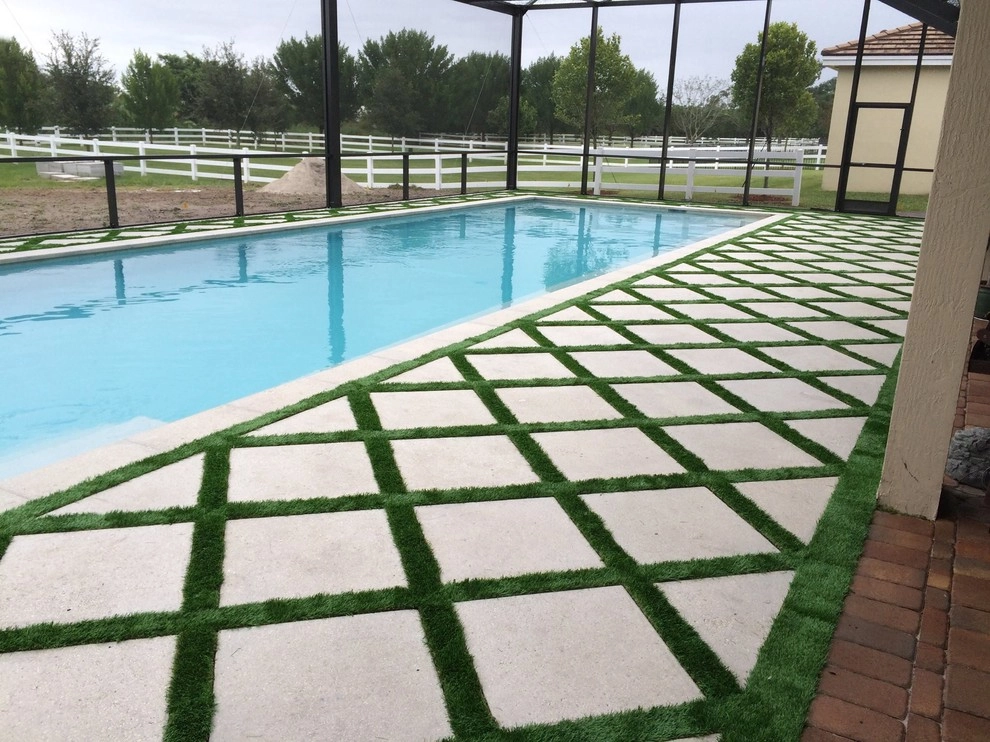 Swimming Pool Applications by Synthetic Lawns Of Florida - Photo 12