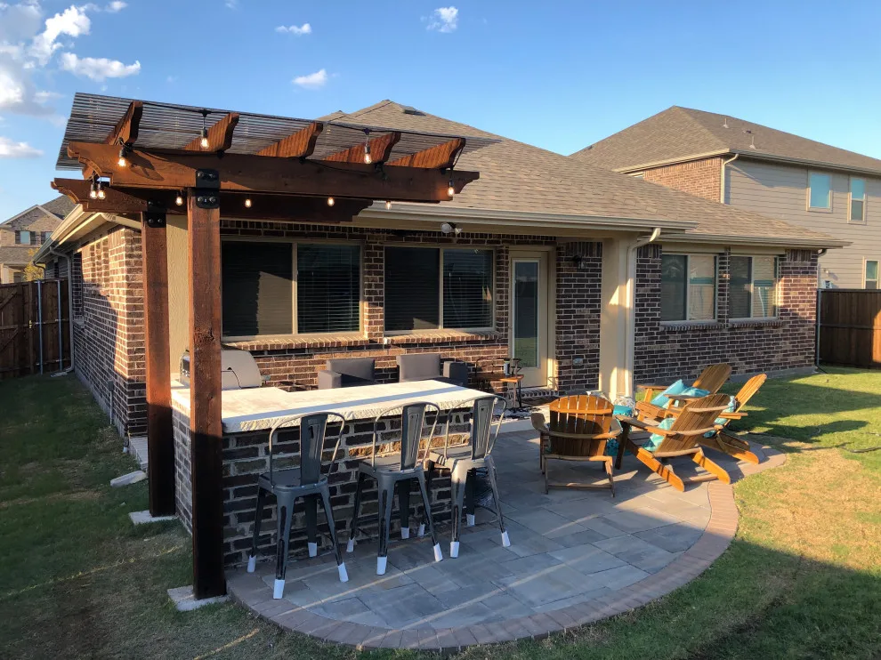 Alfresco cooking area construction by New Horizon Design & Build - Photo 2