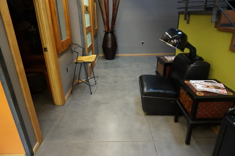 Industrial Salon Flooring by Modern Concrete Surfaces - Photo 4