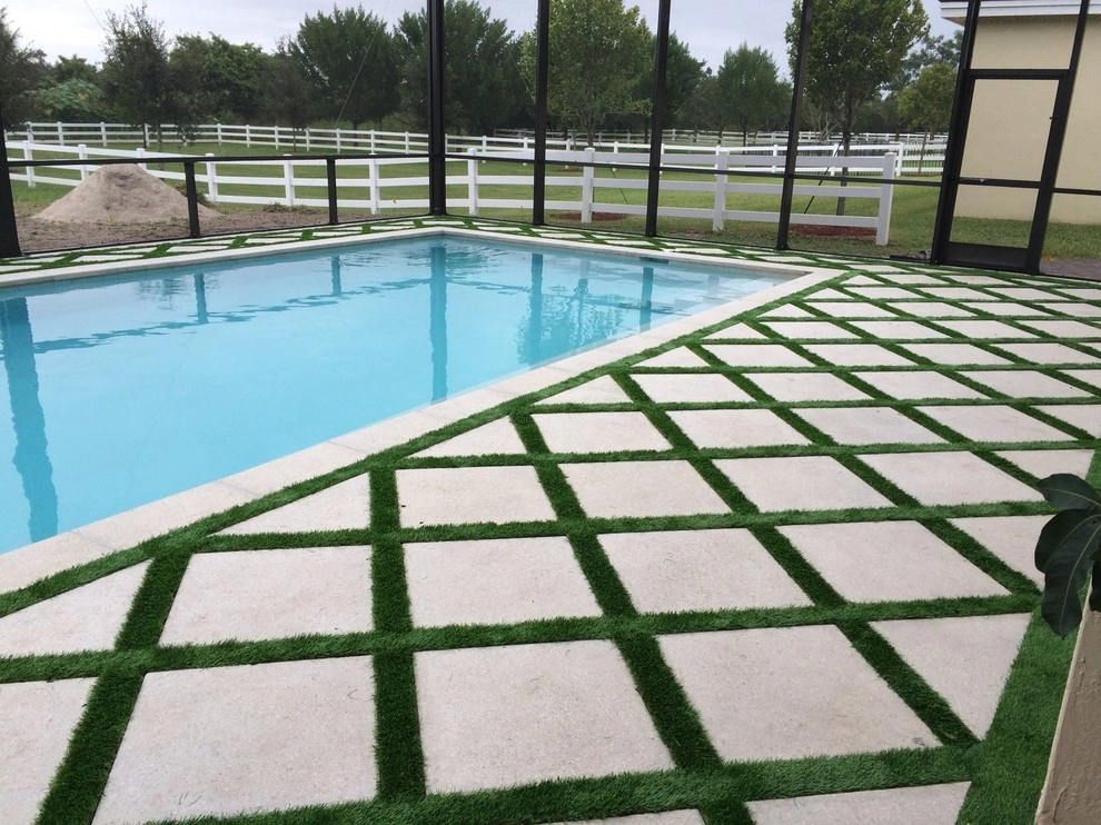 Swimming Pool Applications by Synthetic Lawns Of Florida - Photo 5