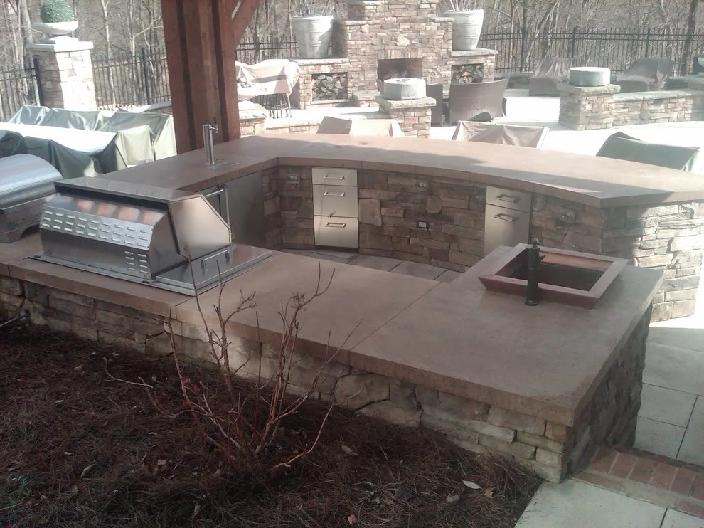 Outdoor Fireplaces and Grills by Harpeth Valley Hardscapes, LLC - Photo 6