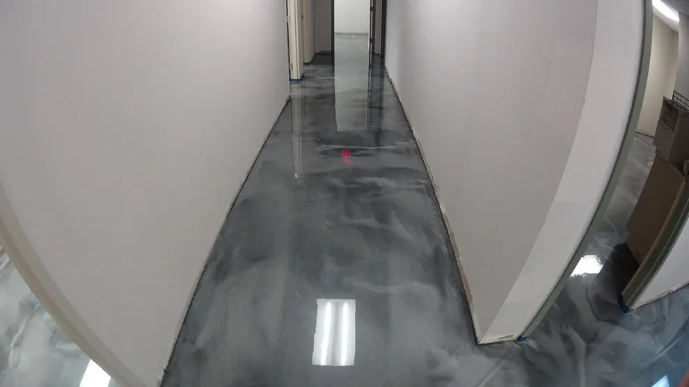 Epoxy Flooring with a Metallic Finish by Best Tech Coatings - Photo 2
