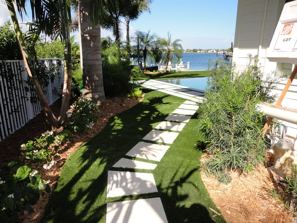 Synthetic Grass Paver Strips by Synthetic Turf International - Florida - Photo 3