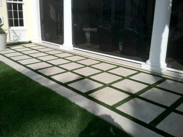 Synthetic Grass Paver Strips by Synthetic Turf International - Florida - Photo 8