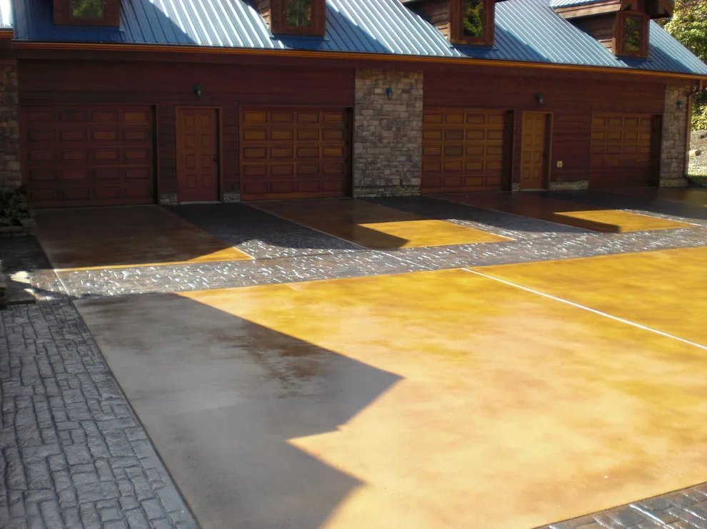 Colored Seal Driveways by Concrete Repair Specialist - Photo 17
