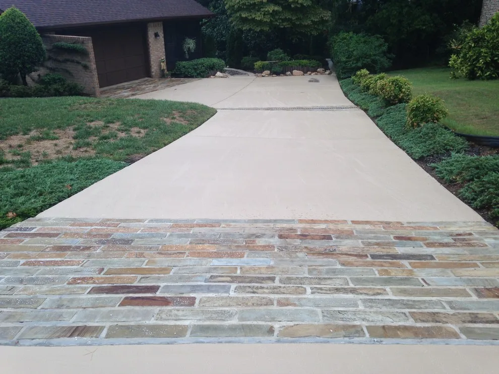 Colored Seal Driveways by Concrete Repair Specialist - Photo 9