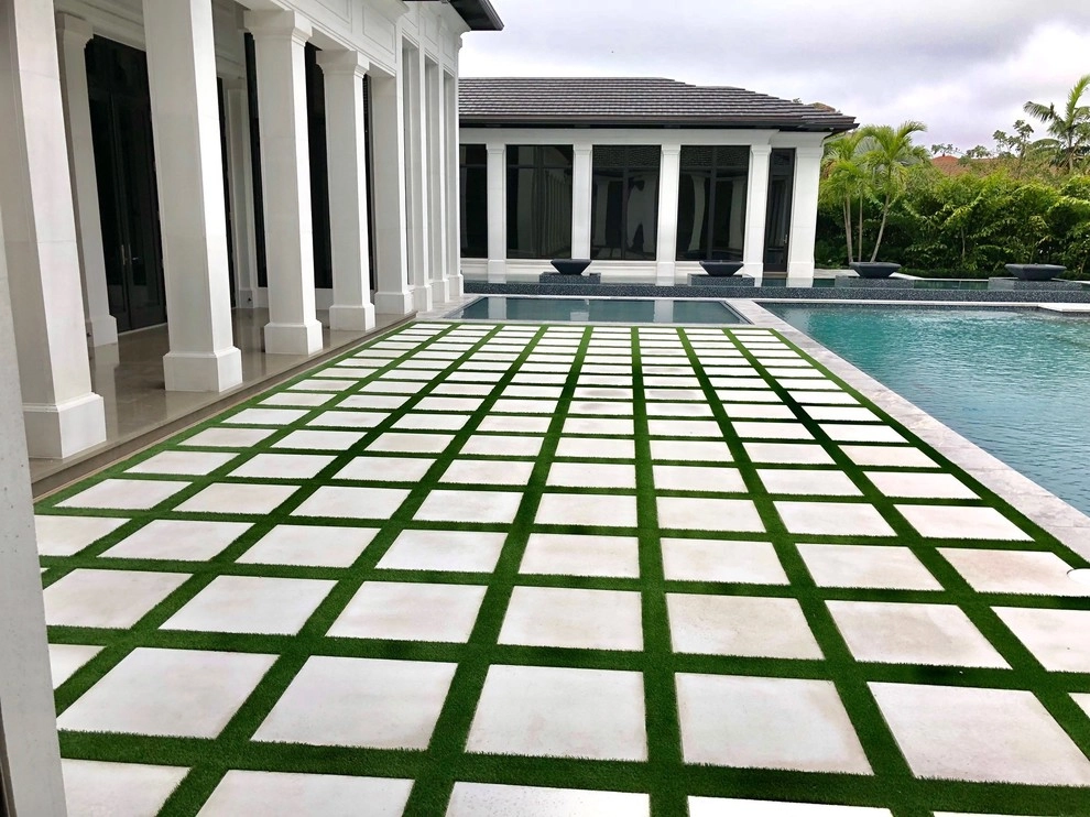 Synthetic Grass Paver Strips by Synthetic Turf International - Florida - Photo 13