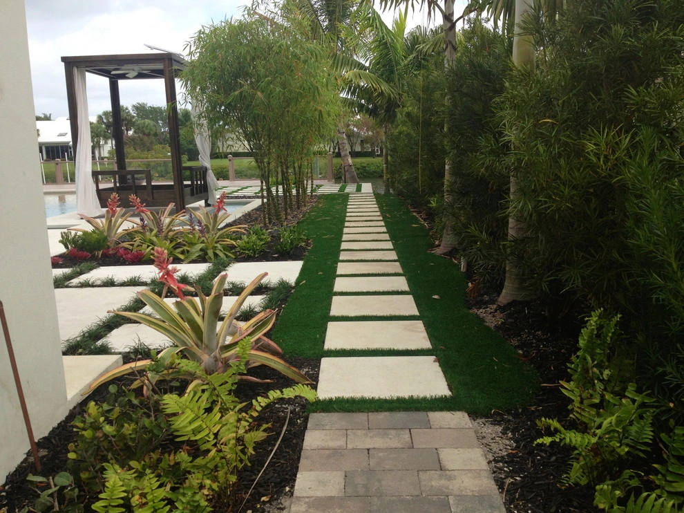 Synthetic Grass Paver Strips by Synthetic Turf International - Florida - Photo 5