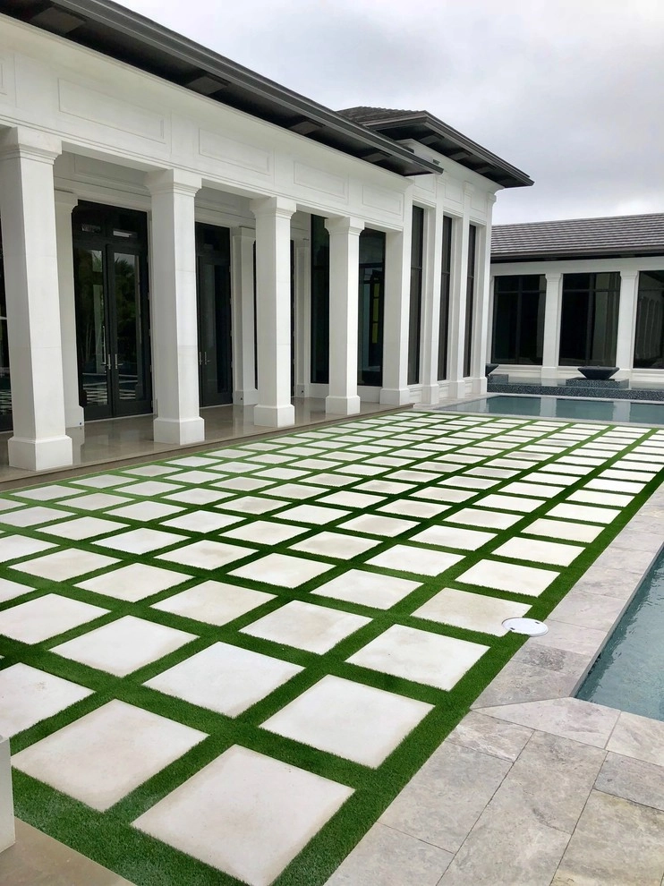 Synthetic Grass Paver Strips by Synthetic Turf International - Florida - Photo 11