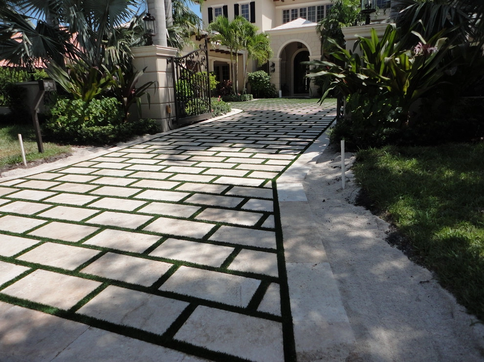 Synthetic Grass Paver Strips by Synthetic Turf International - Florida - Photo 15