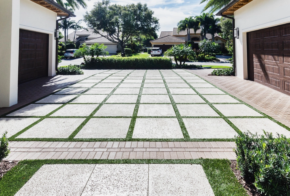 Synthetic Grass Paver Strips by Synthetic Turf International - Florida - Photo 4