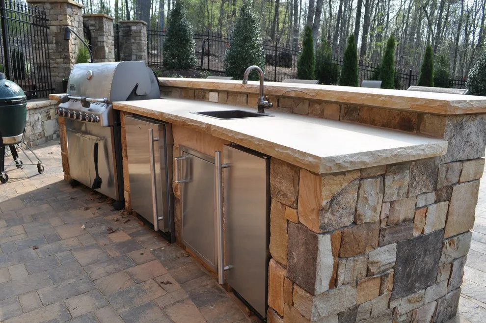 Alfresco Cooking Areas and Barbecues by PaverStone Construction And Greenmark Landscaping - Photo 8