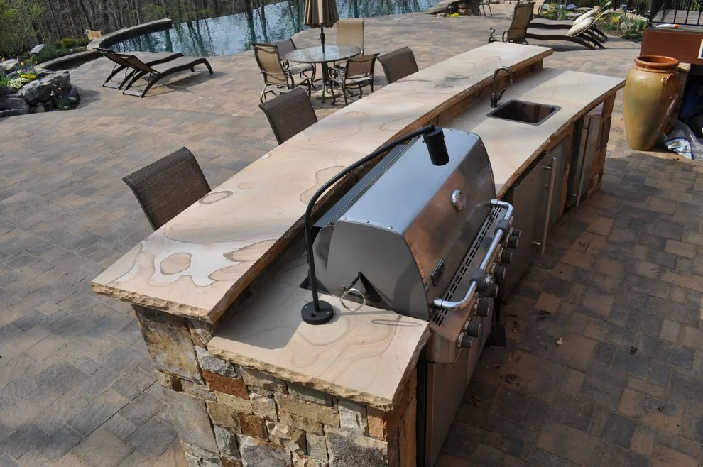 Alfresco Cooking Areas and Barbecues by PaverStone Construction And Greenmark Landscaping - Photo 7