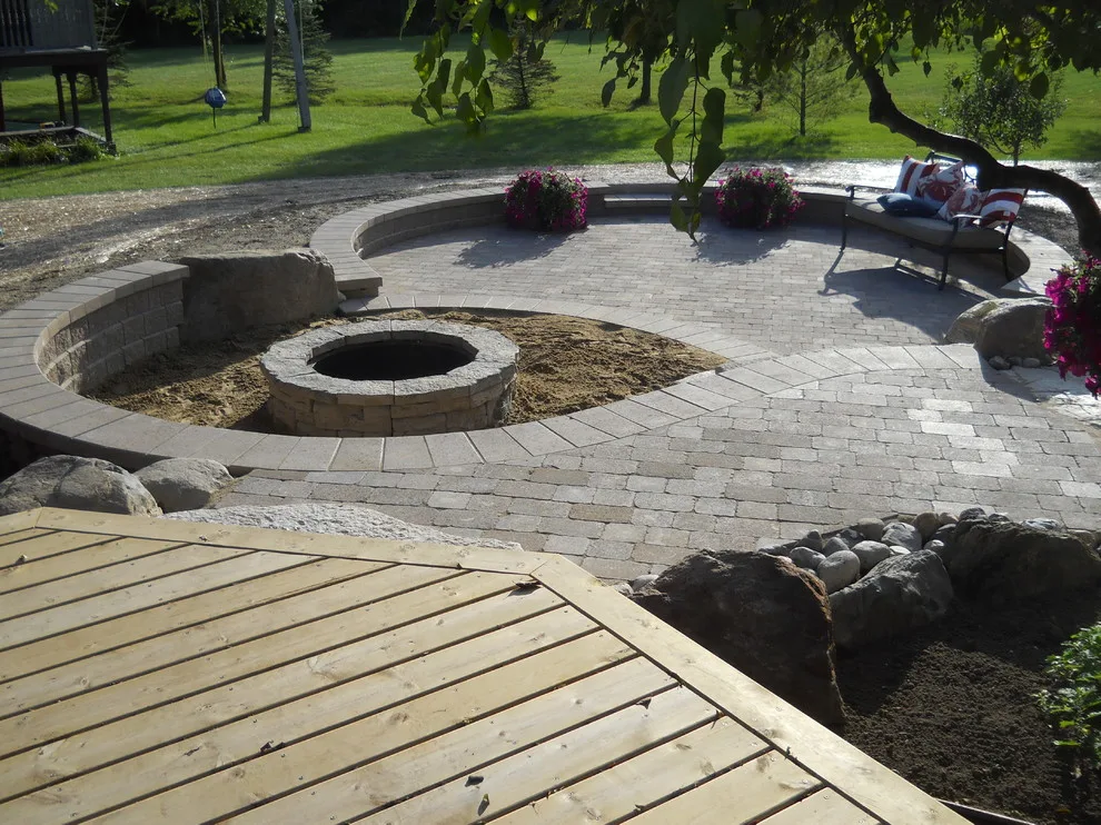 Al fresco living area by Twin Oaks Landscape, Inc. - Photo 4