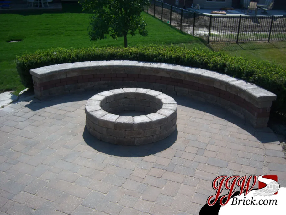 Patio Firepit Images by JJW Brick.com - Photo 5