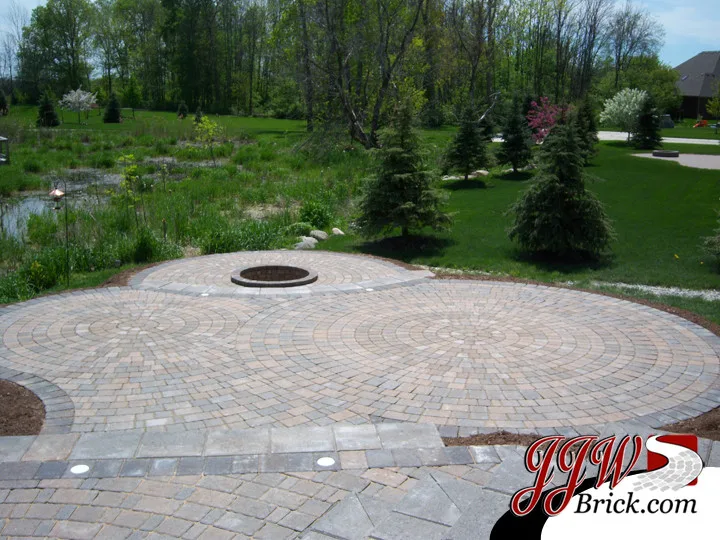 Patio Firepit Images by JJW Brick.com - Photo 17