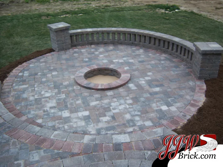 Patio Firepit Images by JJW Brick.com - Photo 9