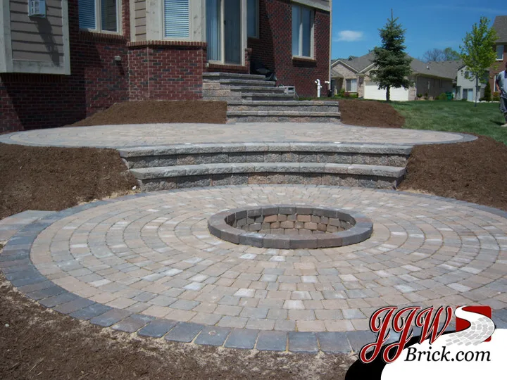 Patio Firepit Images by JJW Brick.com - Photo 7