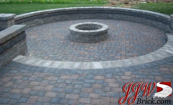 Patio Firepit Images by JJW Brick.com - Photo 15