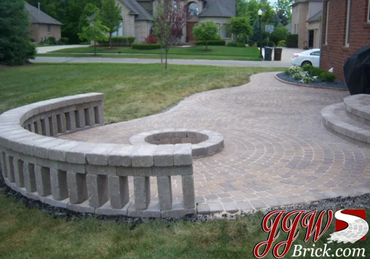 Patio Firepit Images by JJW Brick.com - Photo 8